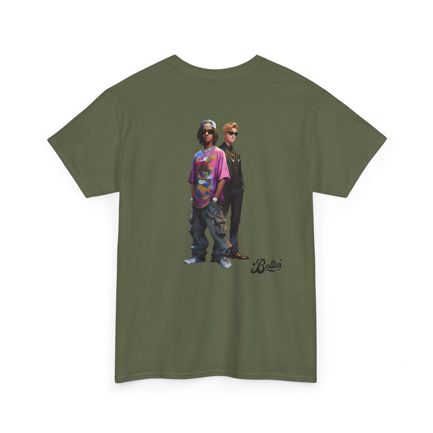 Unisex Heavy Cotton Tee - Made Tuff Graphic Shirt, Casual Wear, Streetwear, Gift for Him, Summer Outfit, Trendy Style