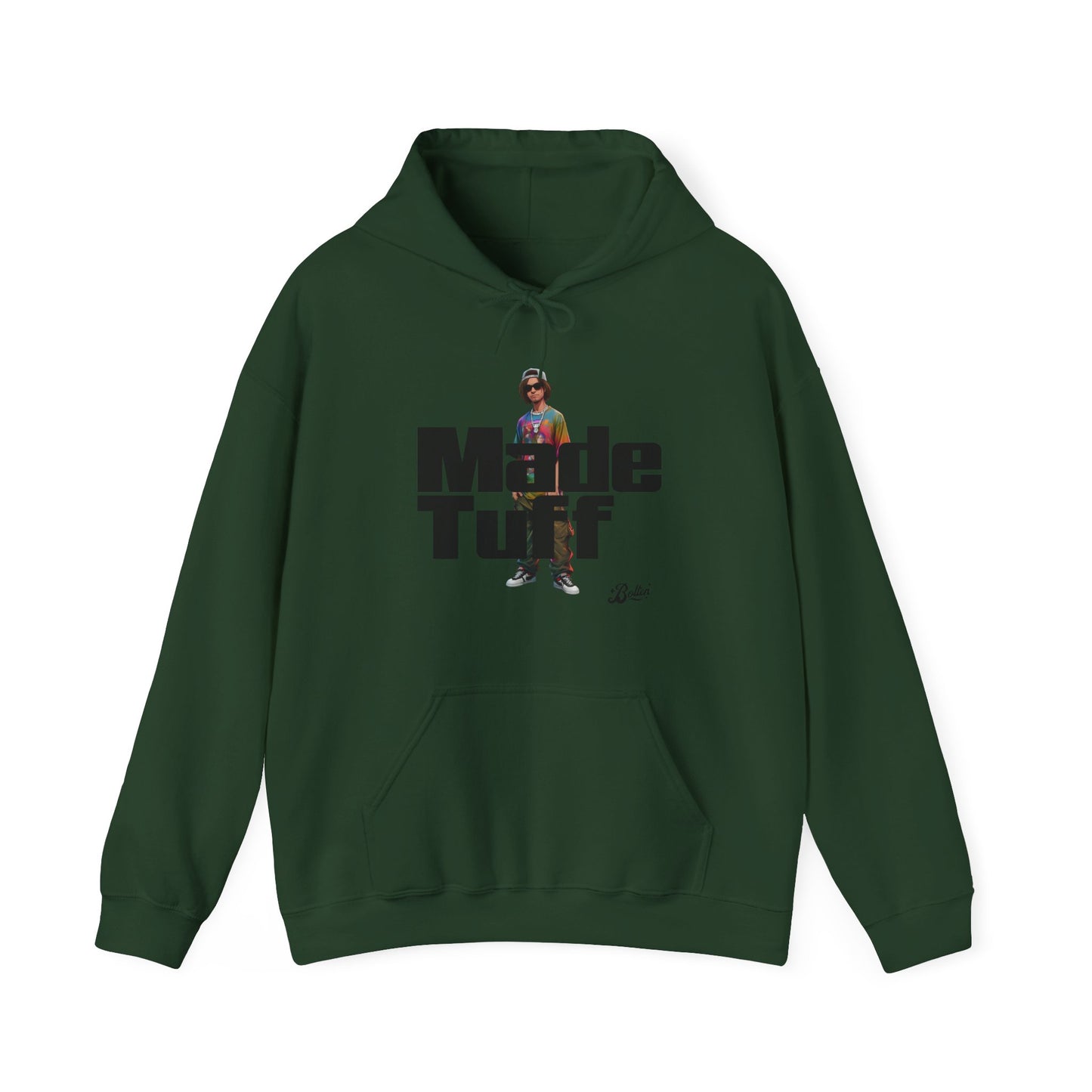 Street Style Unisex Hoodie, Made Tuff Graphic Sweatshirt, Urban Fashion, Casual Wear, Gift for Him/Her, Trendy Hooded Sweater