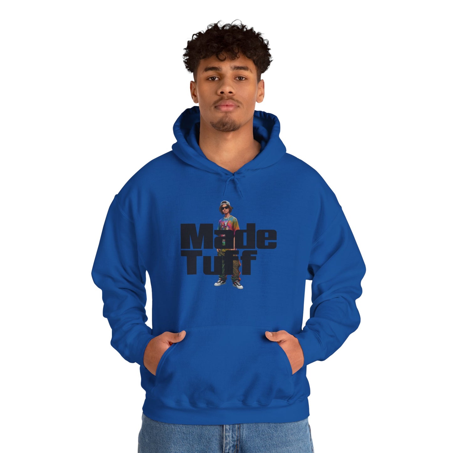 Street Style Unisex Hoodie, Made Tuff Graphic Sweatshirt, Urban Fashion, Casual Wear, Gift for Him/Her, Trendy Hooded Sweater