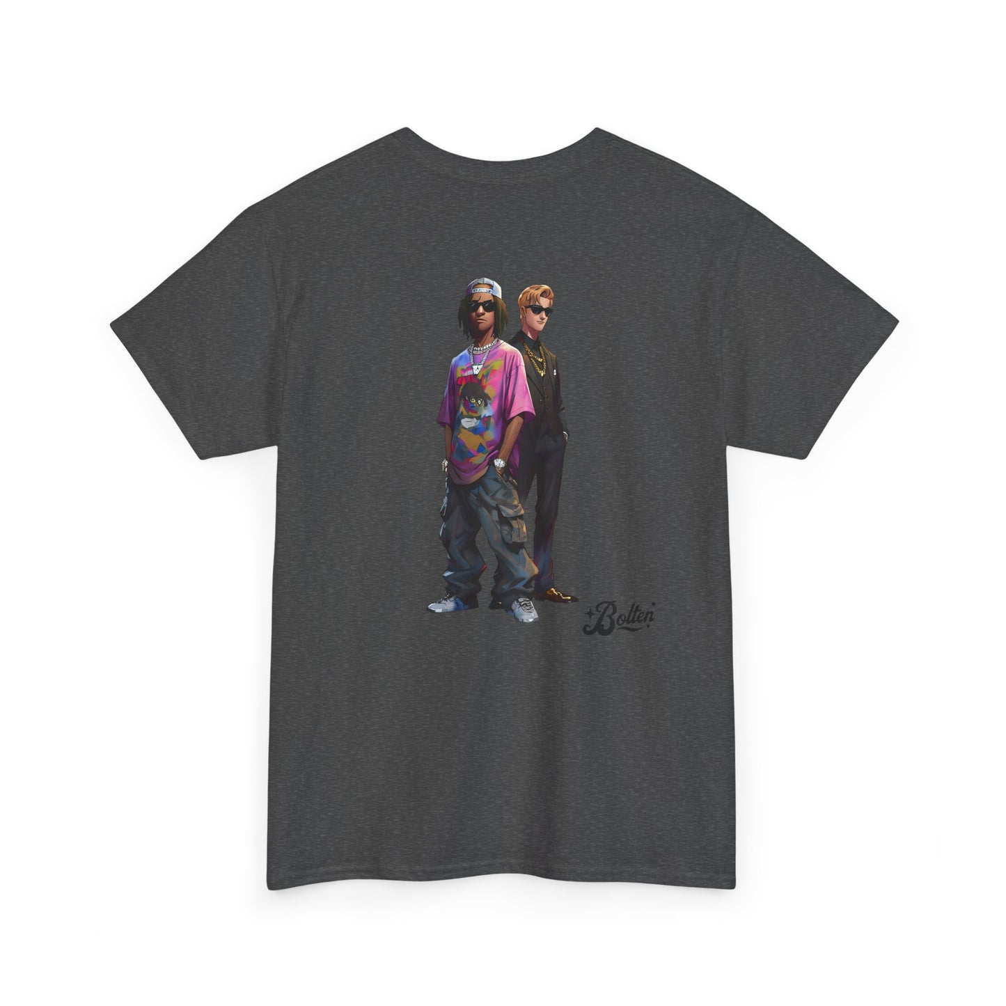 Unisex Heavy Cotton Tee - Made Tuff Graphic Shirt, Casual Wear, Streetwear, Gift for Him, Summer Outfit, Trendy Style