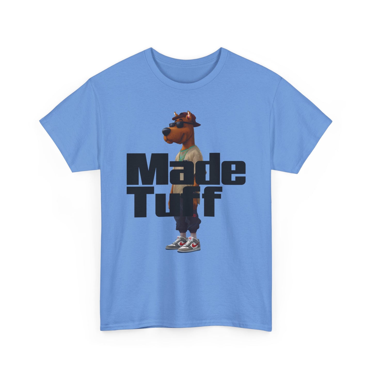Unisex Heavy Cotton Tee - Made Tuff Graphic Shirt, Casual Wear, Streetwear, Gift for Him, Summer Outfit, Trendy Style