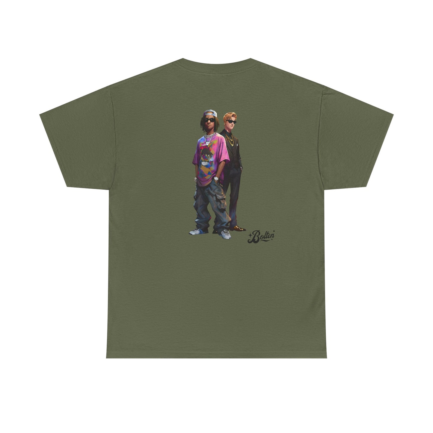 Unisex Heavy Cotton Tee - Made Tuff Graphic Shirt, Casual Wear, Streetwear, Gift for Him, Summer Outfit, Trendy Style