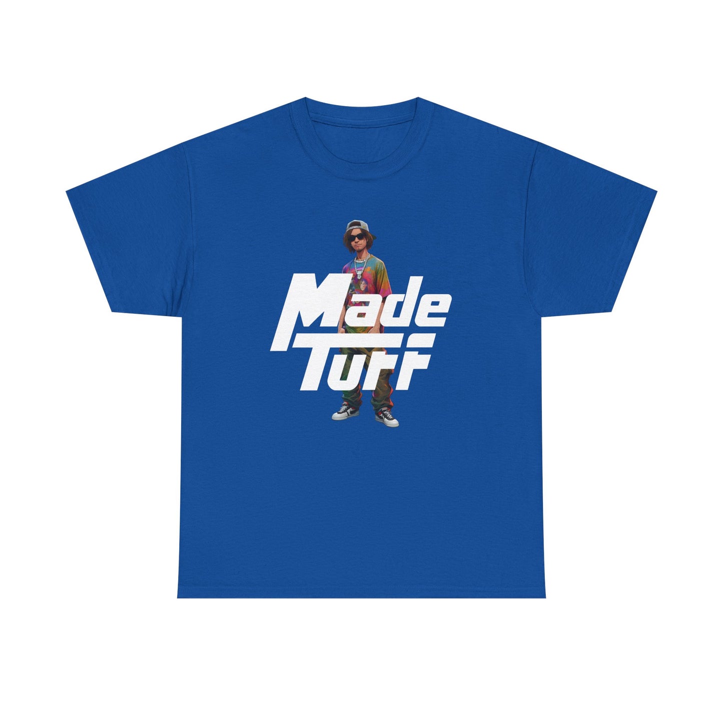 Unisex Heavy Cotton Tee - Made Tuff Graphic Shirt, Casual Wear, Streetwear, Gift for Him, Summer Outfit, Trendy Style